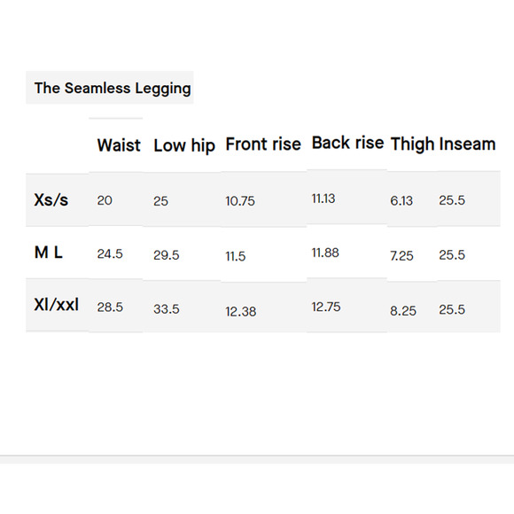 Everlane The Seamless Legging - Sz M/L - Picture 7 of 8